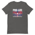 Pro-Life Pro-God Pro-Gun Short-sleeve unisex t-shirt - Mainstream Freedom